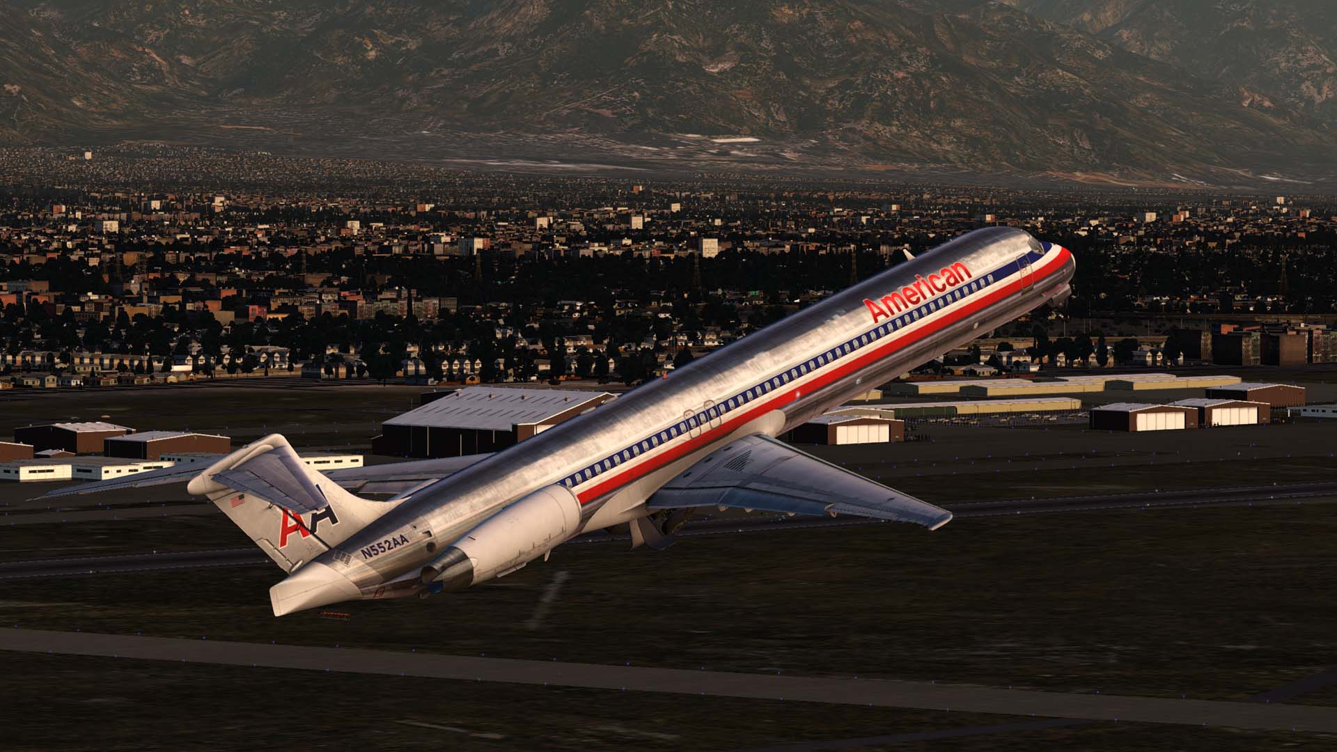 Ein Screenshot des Spiels X-Plane 11